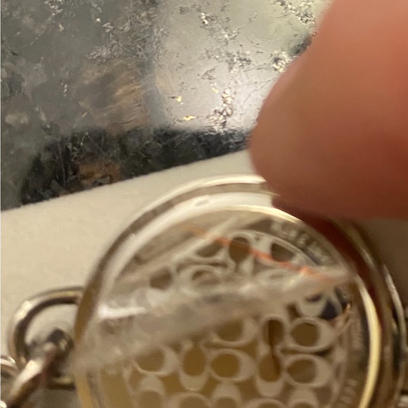 Coach women’s Black and White Circular Charm Bracelet - Picture 10 of 10